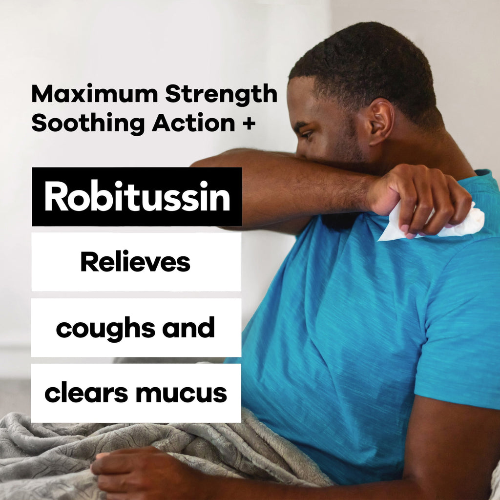 Robitussin Max Strength Cough Congestion DM and Cold Medicine, 8 fl oz