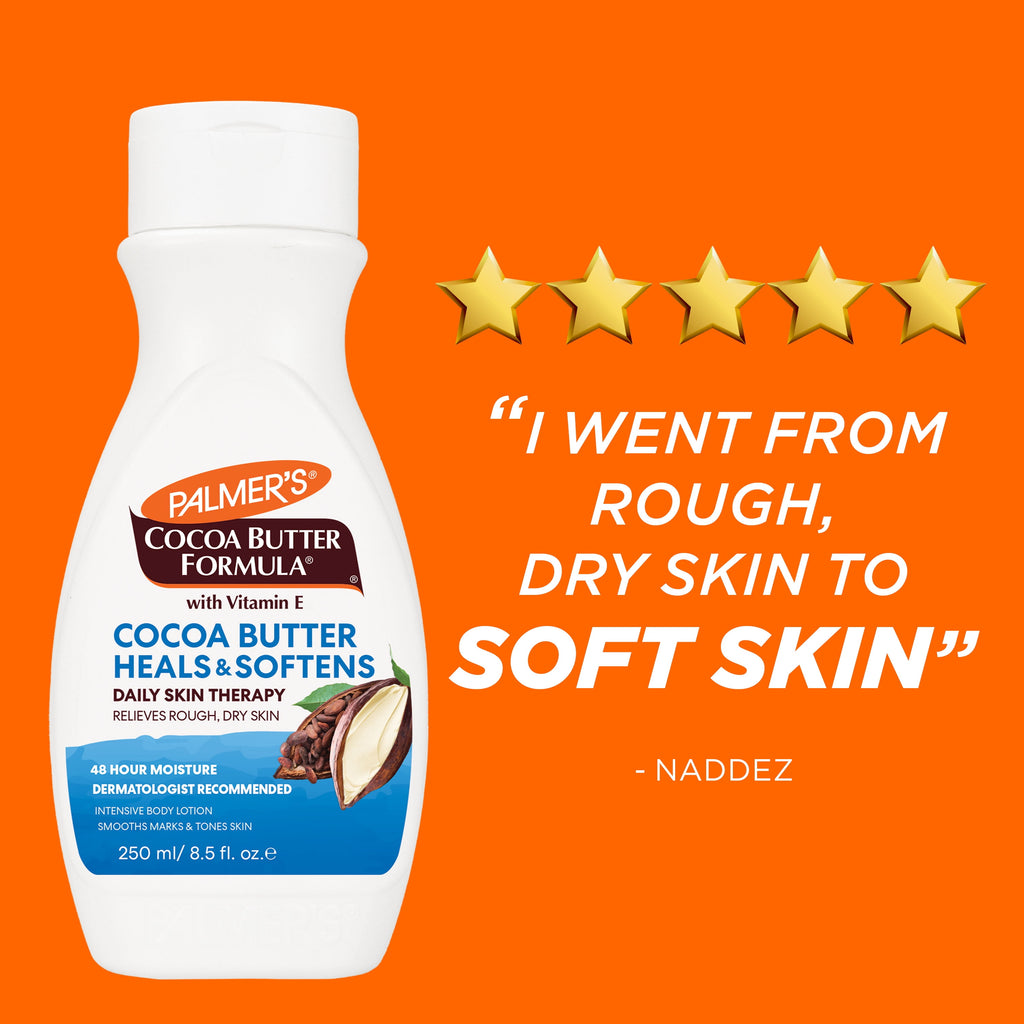 Palmer's Cocoa Butter Formula Daily Skin Therapy Body Lotion for Dry Skin, Hand and Body 8.5 fl. oz.