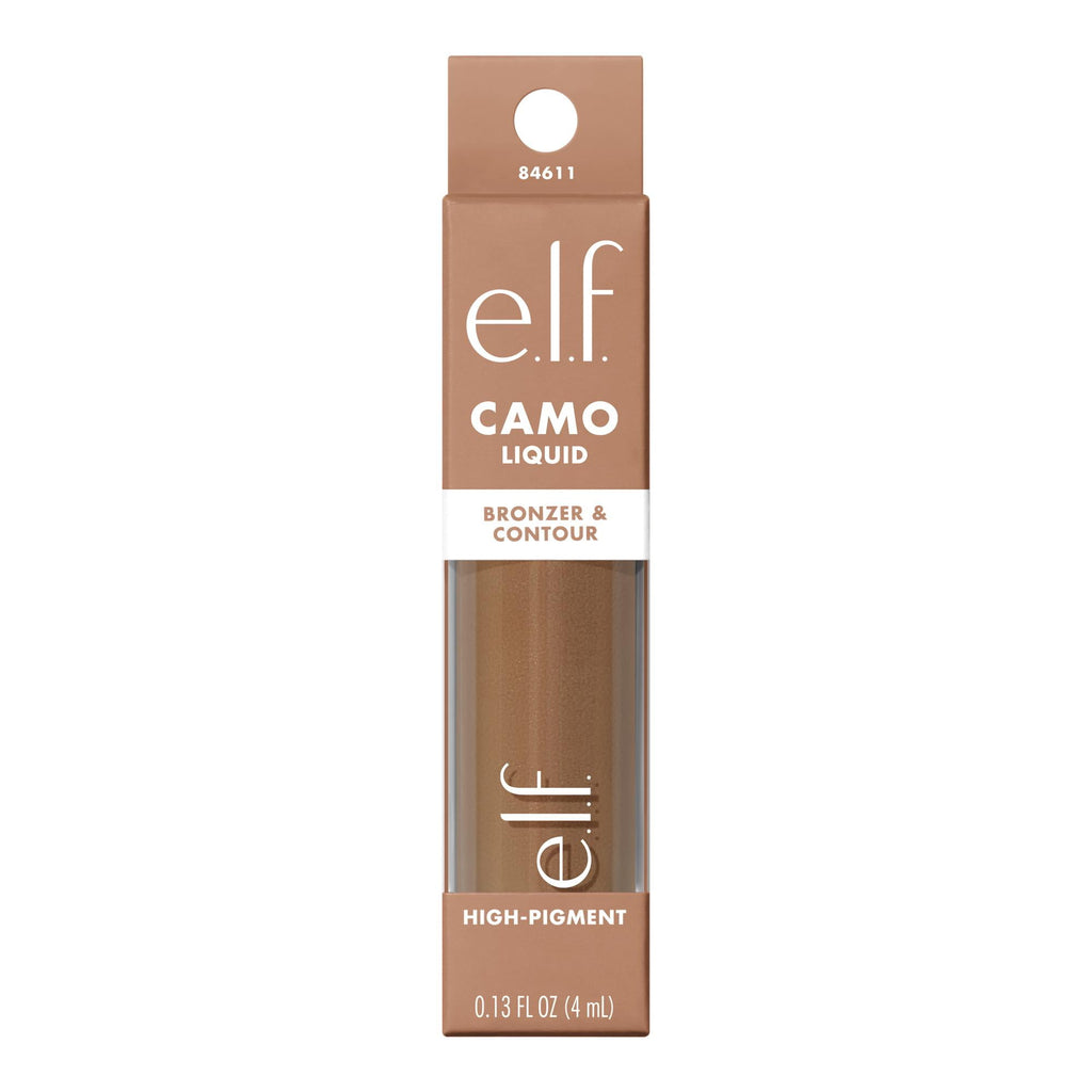 e.l.f. Camo Liquid Bronzer & Contour, 3 Light, 0.13 fl oz