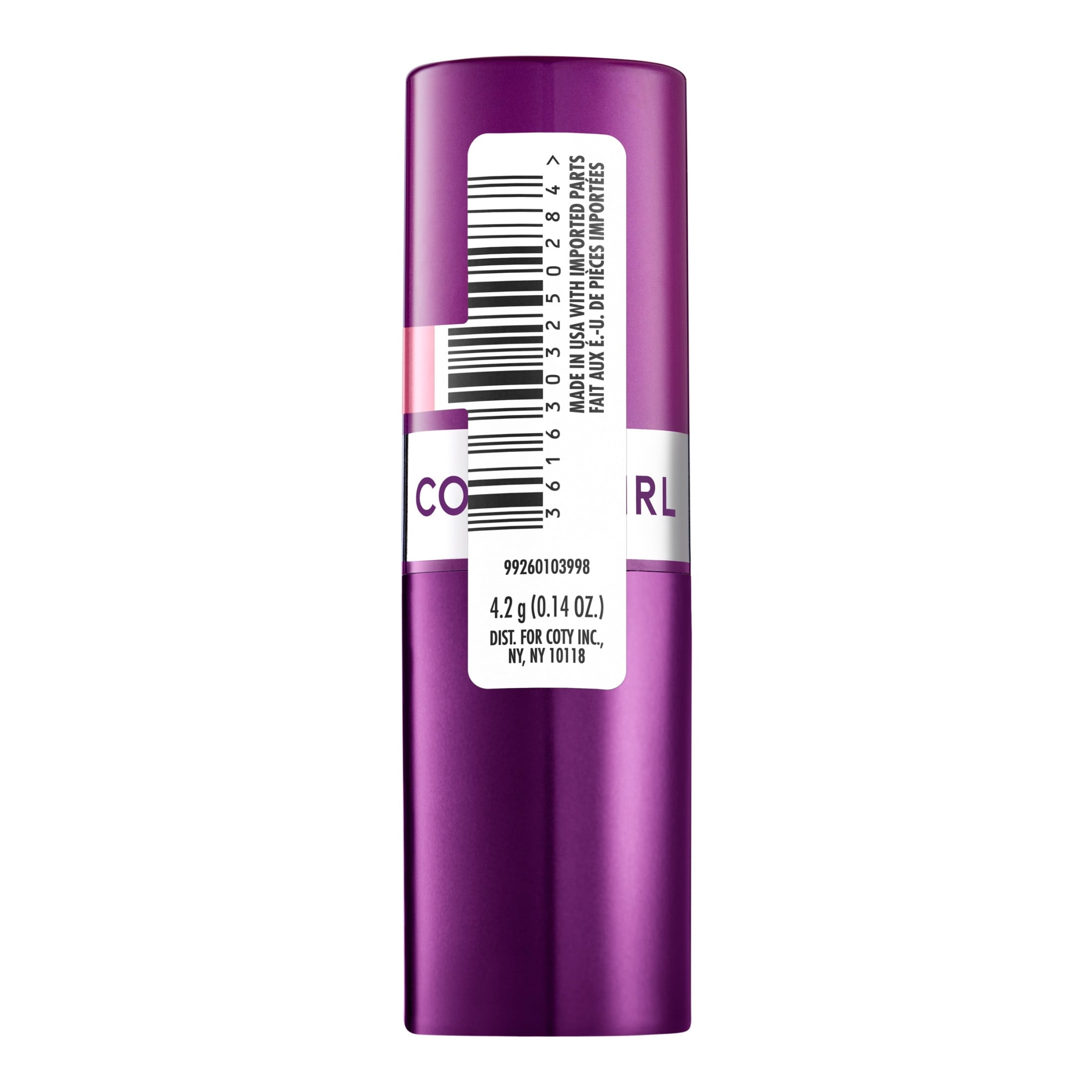 COVERGIRL Simply Ageless Moisture Renew Core Lipstick, 370 Precious Mauve, 0.14 oz
