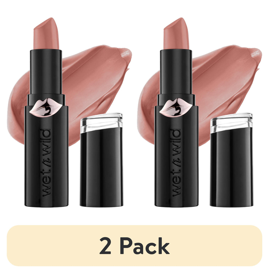 (2 pack) wet n wild Mega Last Matte Lip Color - Nude
