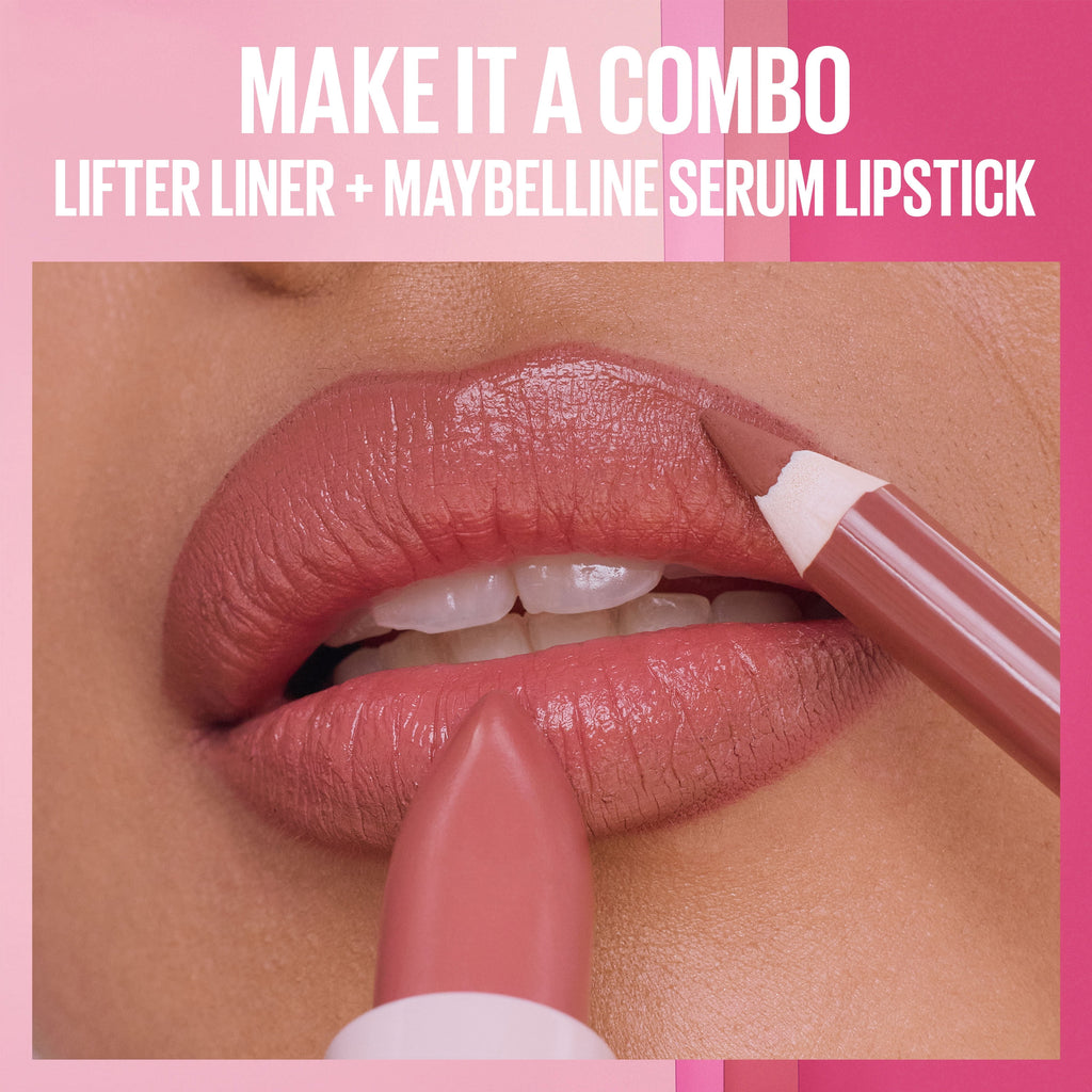 Maybelline Serum Lipstick, Satin Finish, Oil-Blend and Hyaluronic Acid, 101 Upstate, 0.12 oz