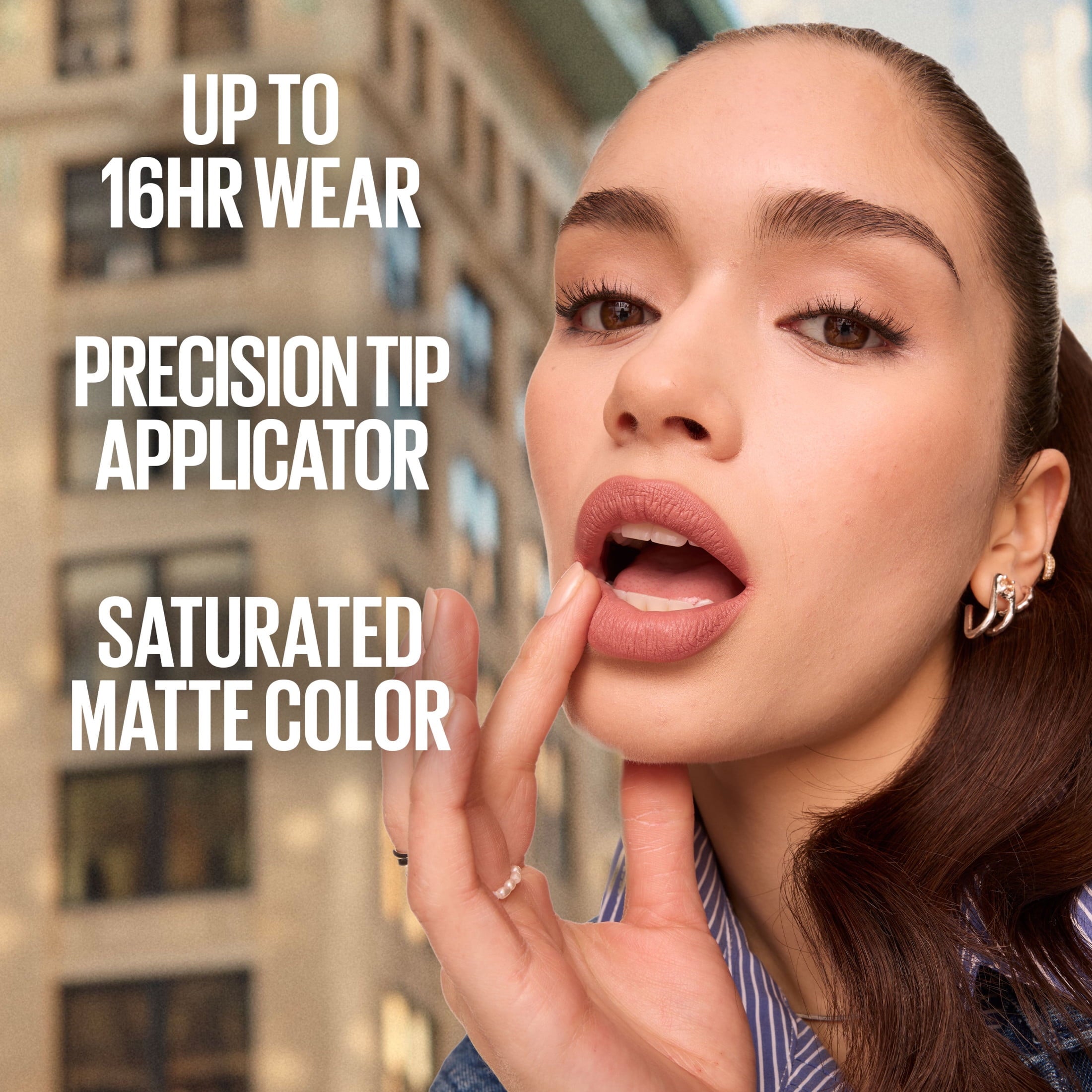(2 pack) Maybelline Super Stay Vinyl Ink Liquid Lipstick, Long-Lasting with Vegan Formula, Exhilarator