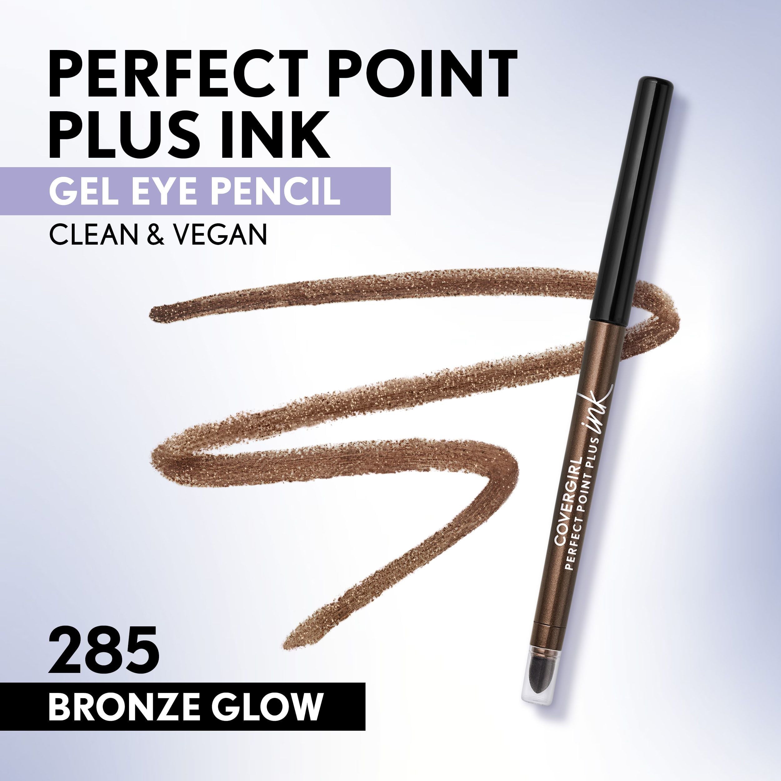 COVERGIRL Perfect Point Plus Ink Eyeliner, 285 Bronze Glow, 0.01 oz