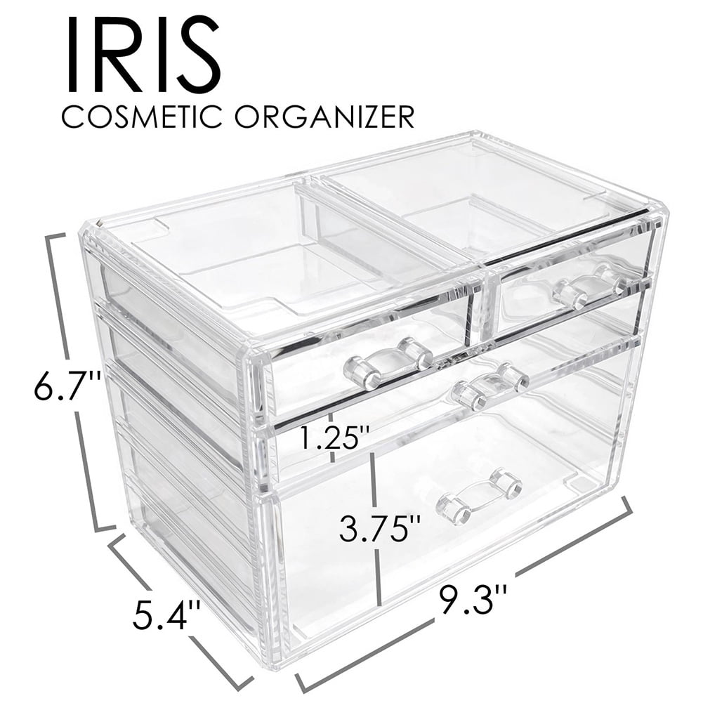 OnDisplay Iris 4 Drawer Cosmetic/Jewelry Organizer