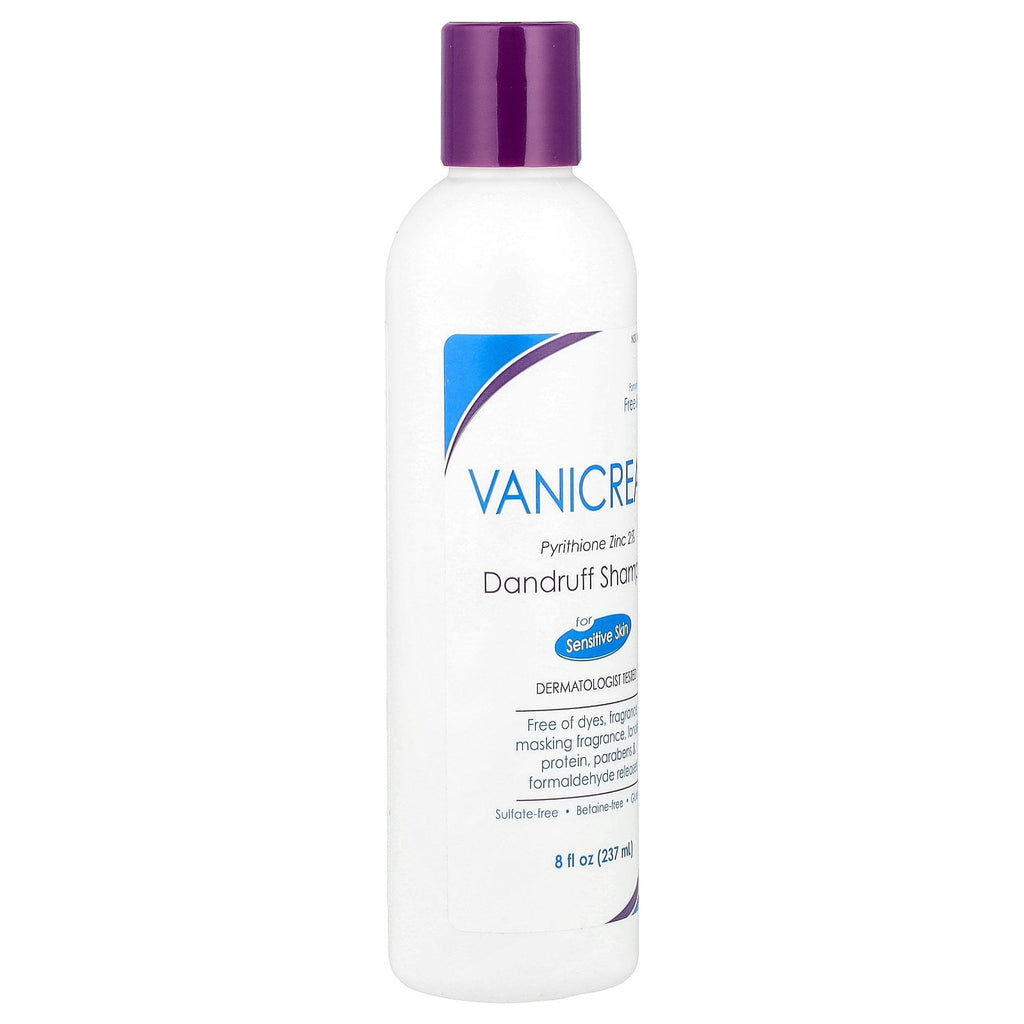 Vanicream Pyrithione Zinc 2% Dandruff Shampoo, 8 fl oz