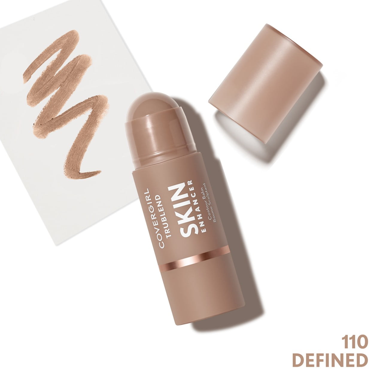 COVERGIRL TruBlend Skin Enhancer Contour Balm, Defined 110, 0.21 oz