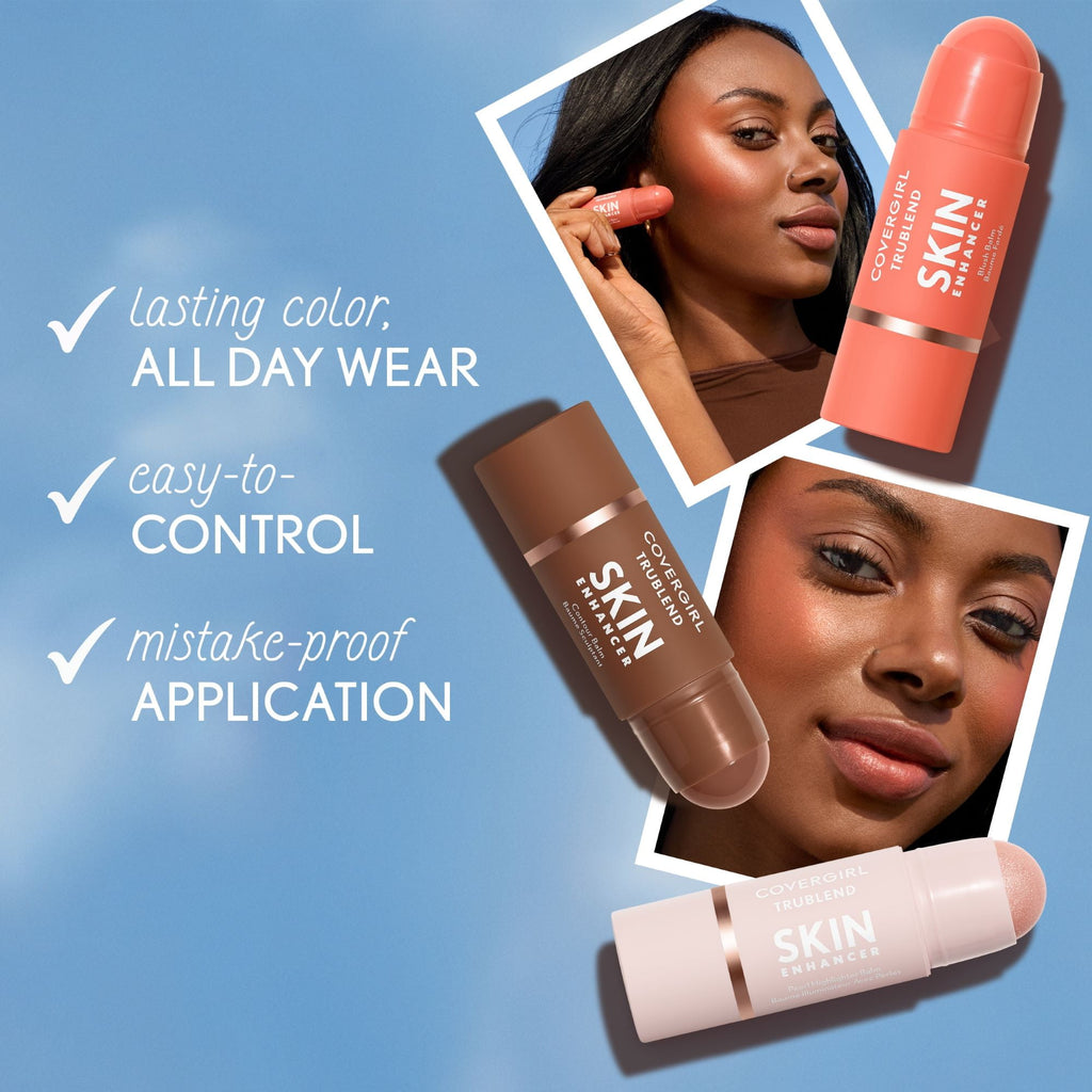 COVERGIRL TruBlend Skin Enhancer Contour Balm, Sculpted 120, 0.21 oz