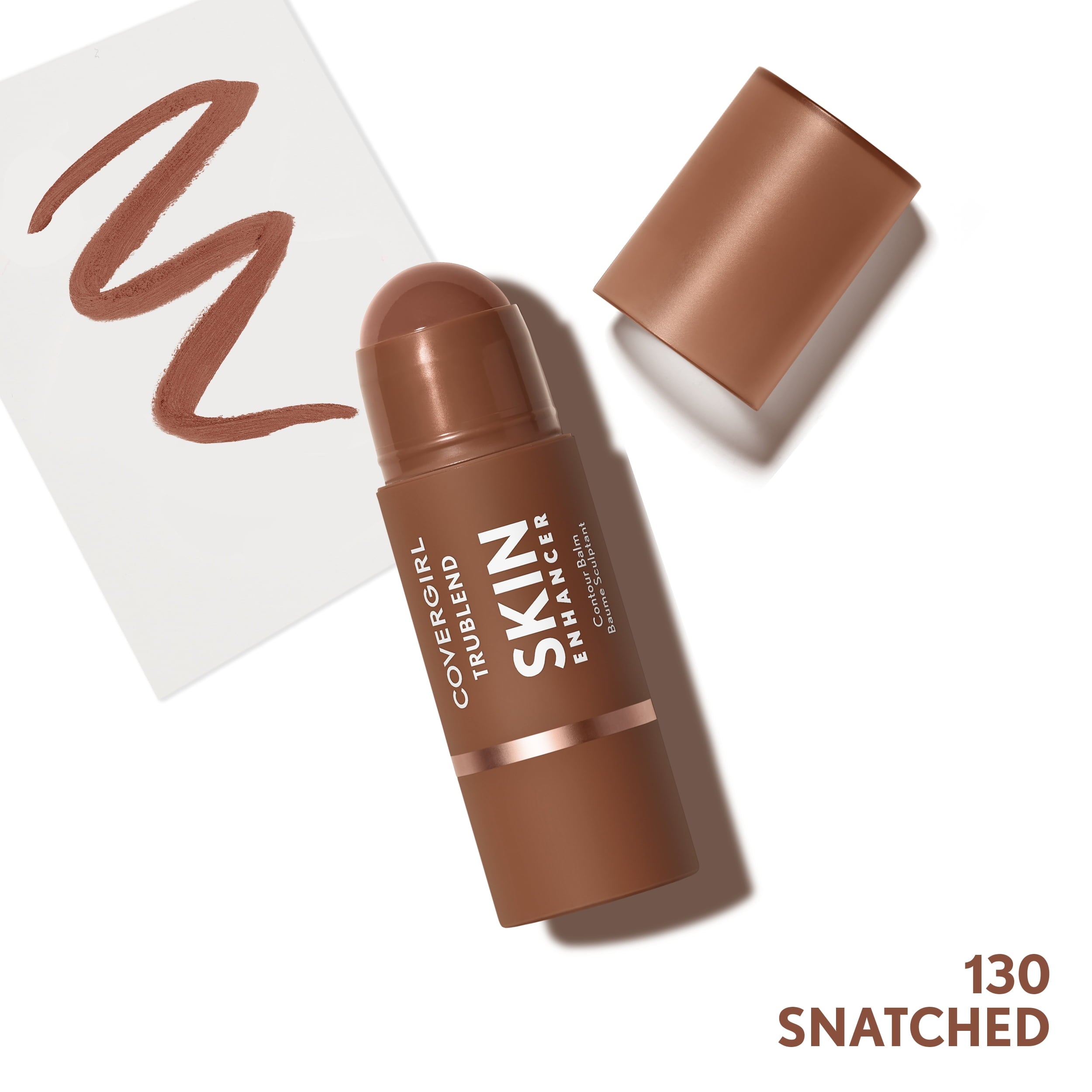 COVERGIRL TruBlend Skin Enhancer Contour Balm, Snatched 130, 0.21 oz