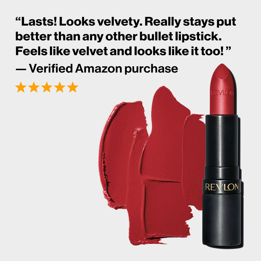 Revlon Super Lustrous Creme Lipstick, Creamy Formula, 0.15 oz