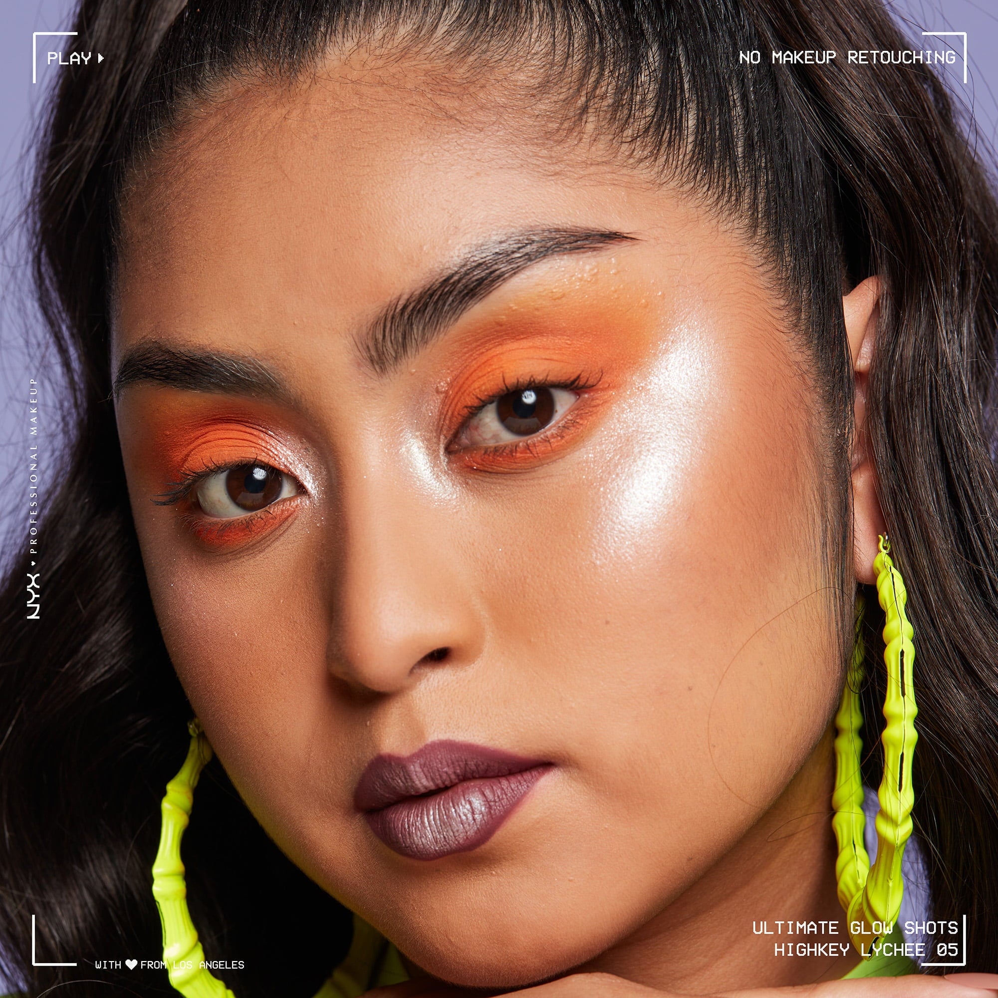 NYX Professional Makeup Ultimate Glow Shots Shimmer Liquid Eyeshadow, Highkey Lychee