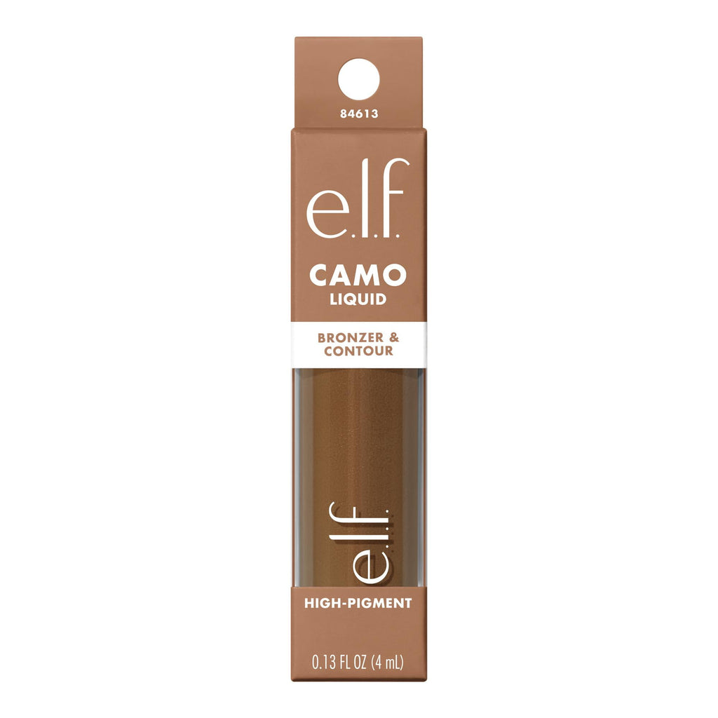 e.l.f. Camo Liquid Bronzer & Contour, 5 Medium, 0.13 fl oz