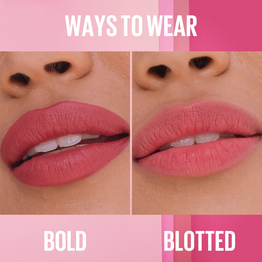 Maybelline Serum Lipstick, Matte Finish, Oil-Blend and Hyaluronic Acid, 004 Wild Card, 0.12 oz