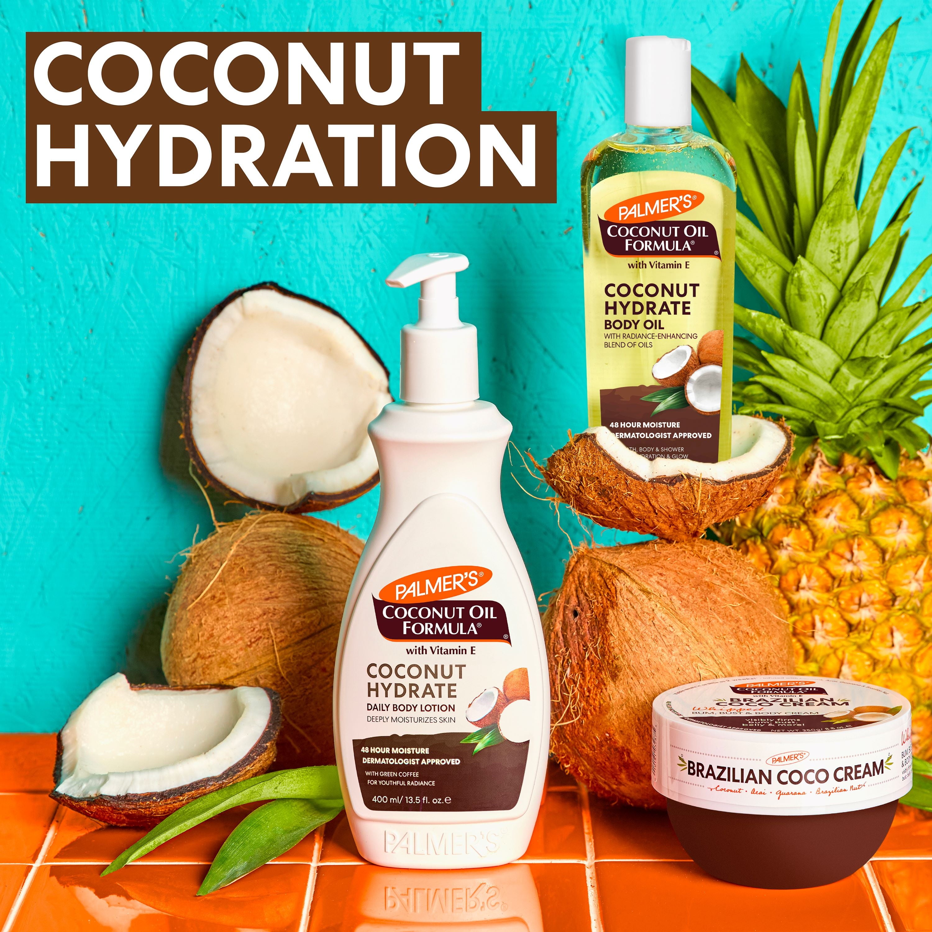 Palmer’s Coconut Oil Formula Brazilian Coco Cream to Firm the Bum, Bust & Body 8.8 OZ