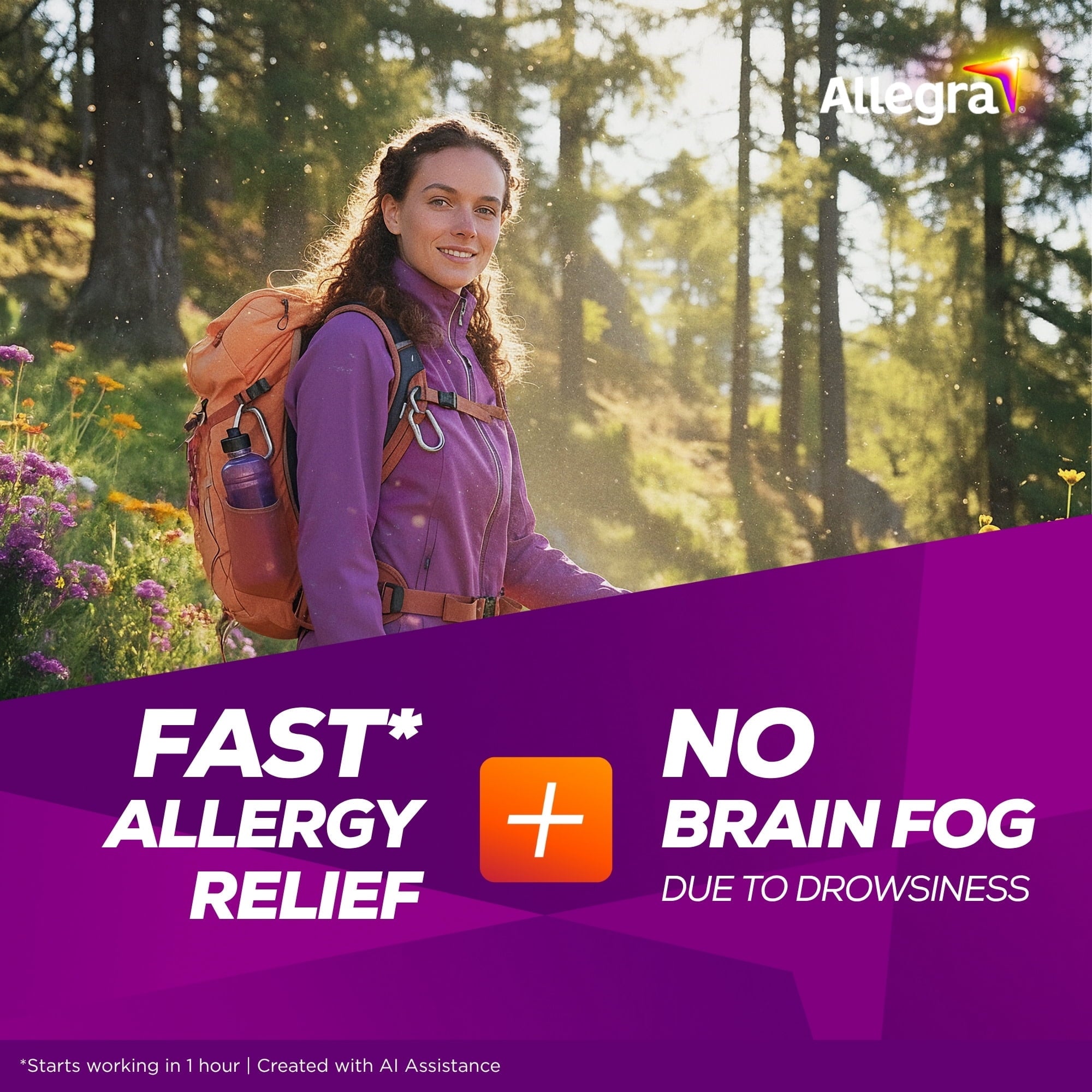Allegra Children's 12-Hour Allergy Relief Liquid, Non-Drowsy Indoor and Outdoor Allergy Medicine, 30 mg Fexofenadine HCI Antihistamine For Kids, Berry Flavor, 8 oz.