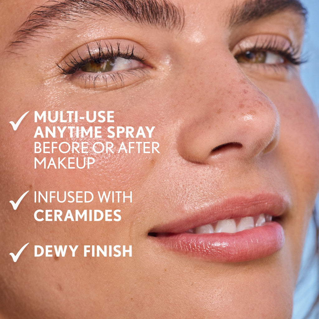 COVERGIRL Clean Fresh Prime+Refresh Serum Spray, 100 Nourishing Milk, 2.7 fl oz