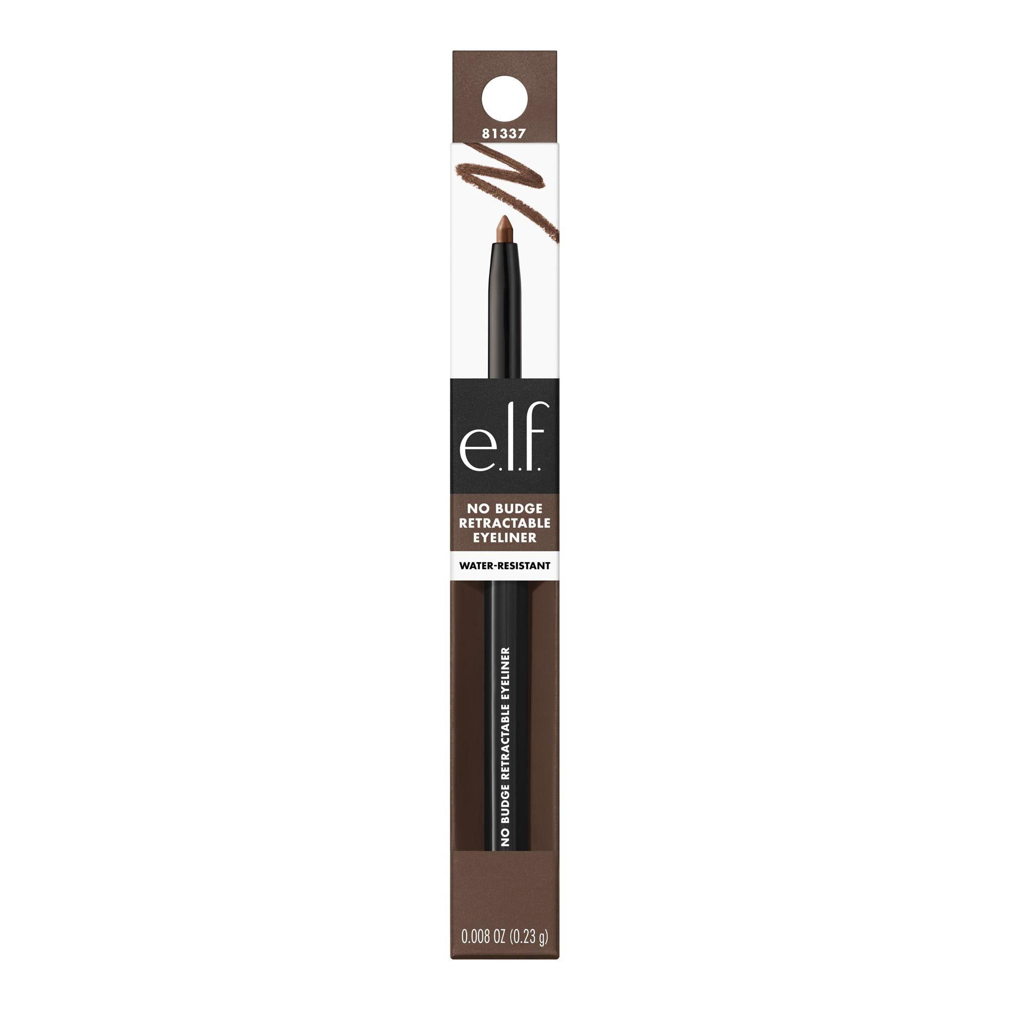 e.l.f. No Budge Retractable Eyeliner, Coffee, 0.006 oz