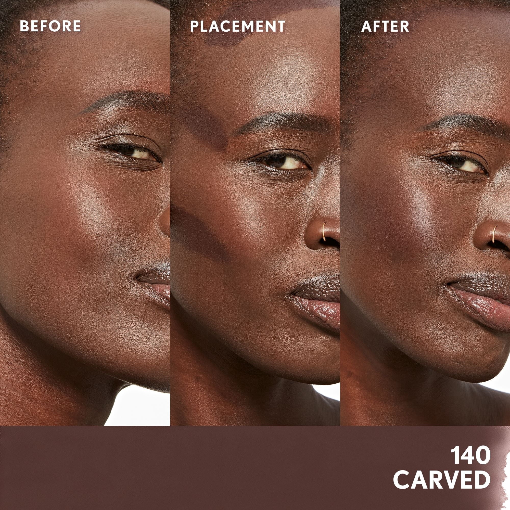 COVERGIRL TruBlend Skin Enhancer Contour Balm, Carved 140, 0.21 oz