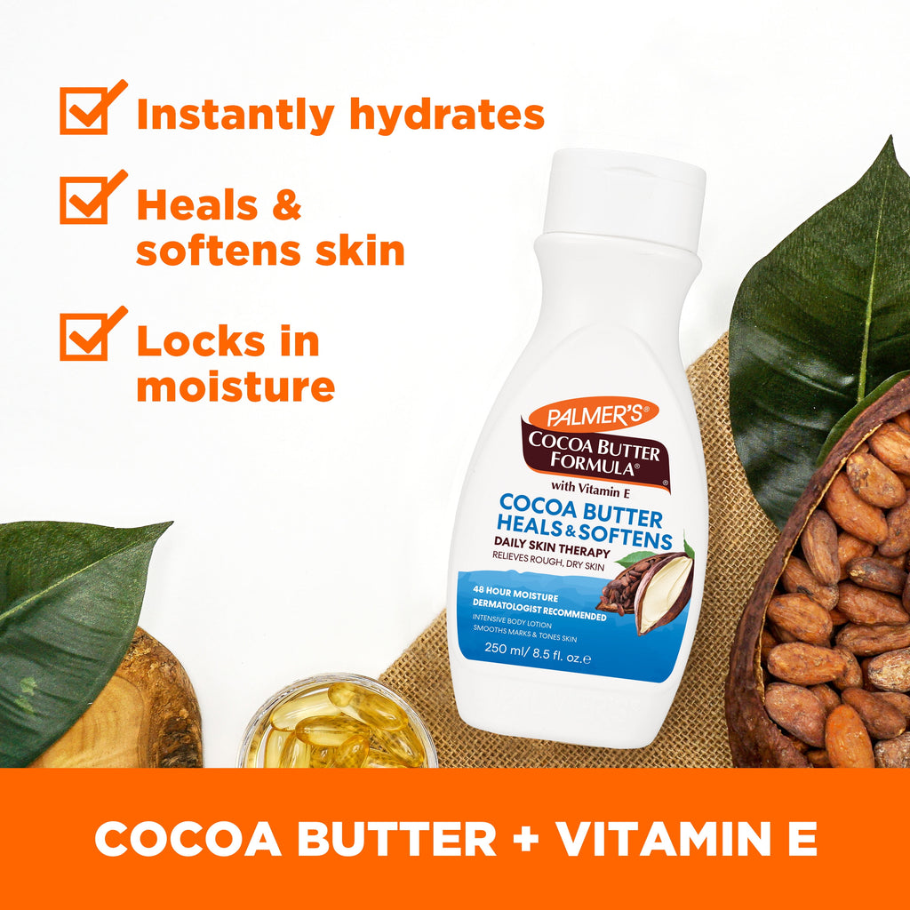 Palmer's Cocoa Butter Formula Daily Skin Therapy Body Lotion for Dry Skin, Hand and Body 8.5 fl. oz.