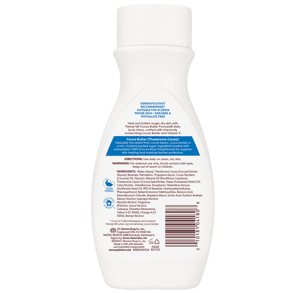 Palmer's Cocoa Butter Formula Daily Skin Therapy Body Lotion for Dry Skin, Hand and Body 8.5 fl. oz.