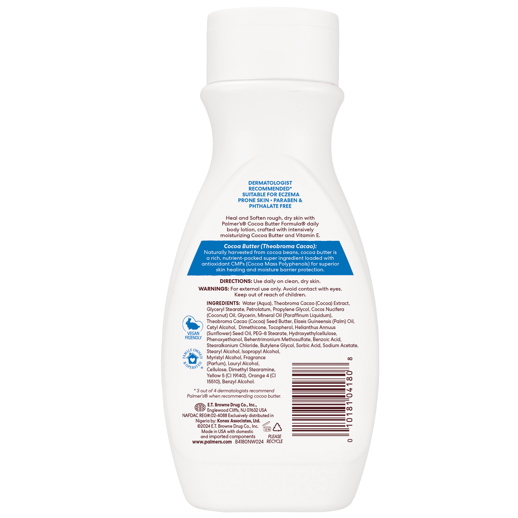 Palmer's Cocoa Butter Formula Daily Skin Therapy Body Lotion for Dry Skin, Hand and Body 8.5 fl. oz.