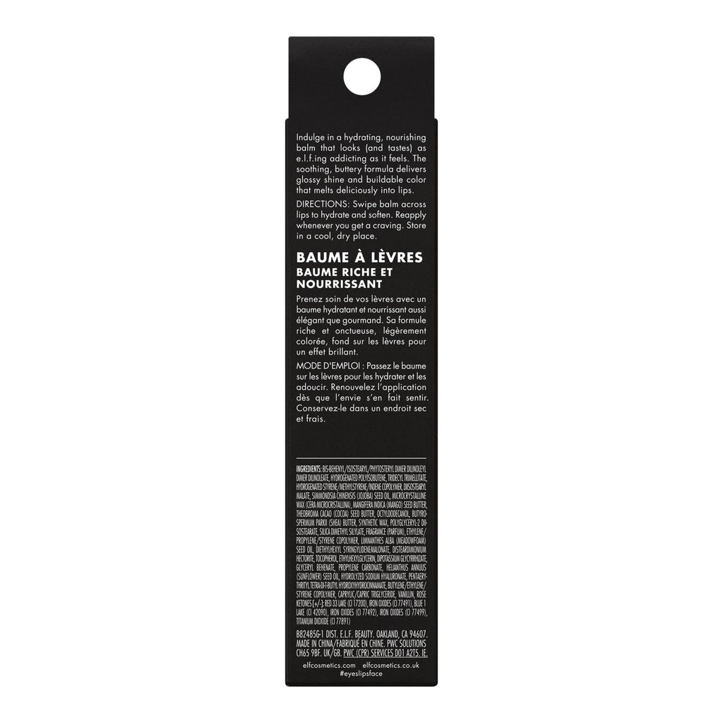 e.l.f. Glow Reviver Melting Lip Balm, Blackberry Sorbet, 0.52 oz