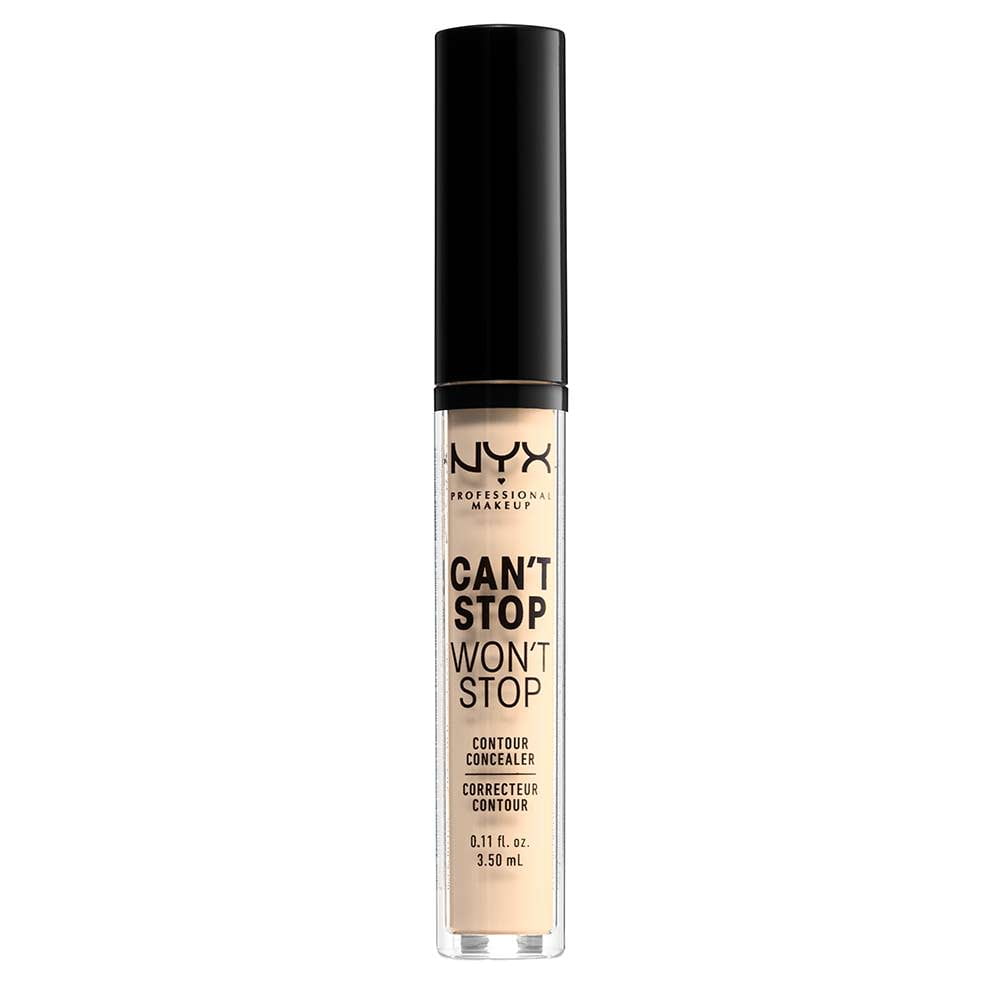 NYX Professional Makeup Can’t Stop Won’t Stop Contour Concealer, Pale