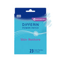 Differin Power Patches for White Head Pimples, Hydrocolloid Acne Patches, Zinc Hyaluronate and Niacinamide, 23 ct
