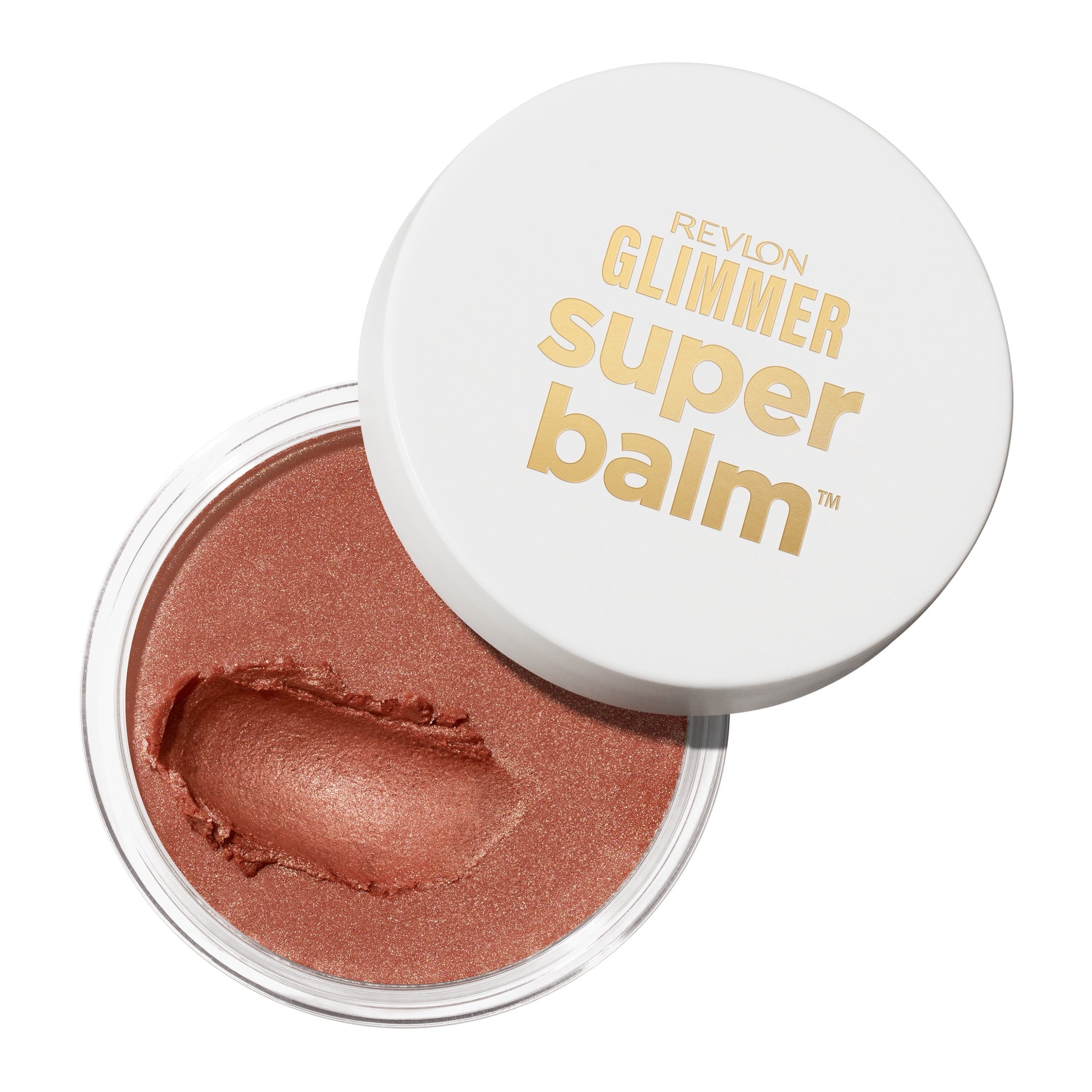 Revlon Glimmer Super Balm, Multi-Use Makeup, Highlighter, Bronzer & Blush, 003 Just a Girl, 0.85 oz