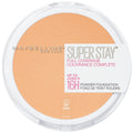 Maybelline Super Stay Powder Foundation Makeup, Full Coverage, 320 Honey, 0.21 oz