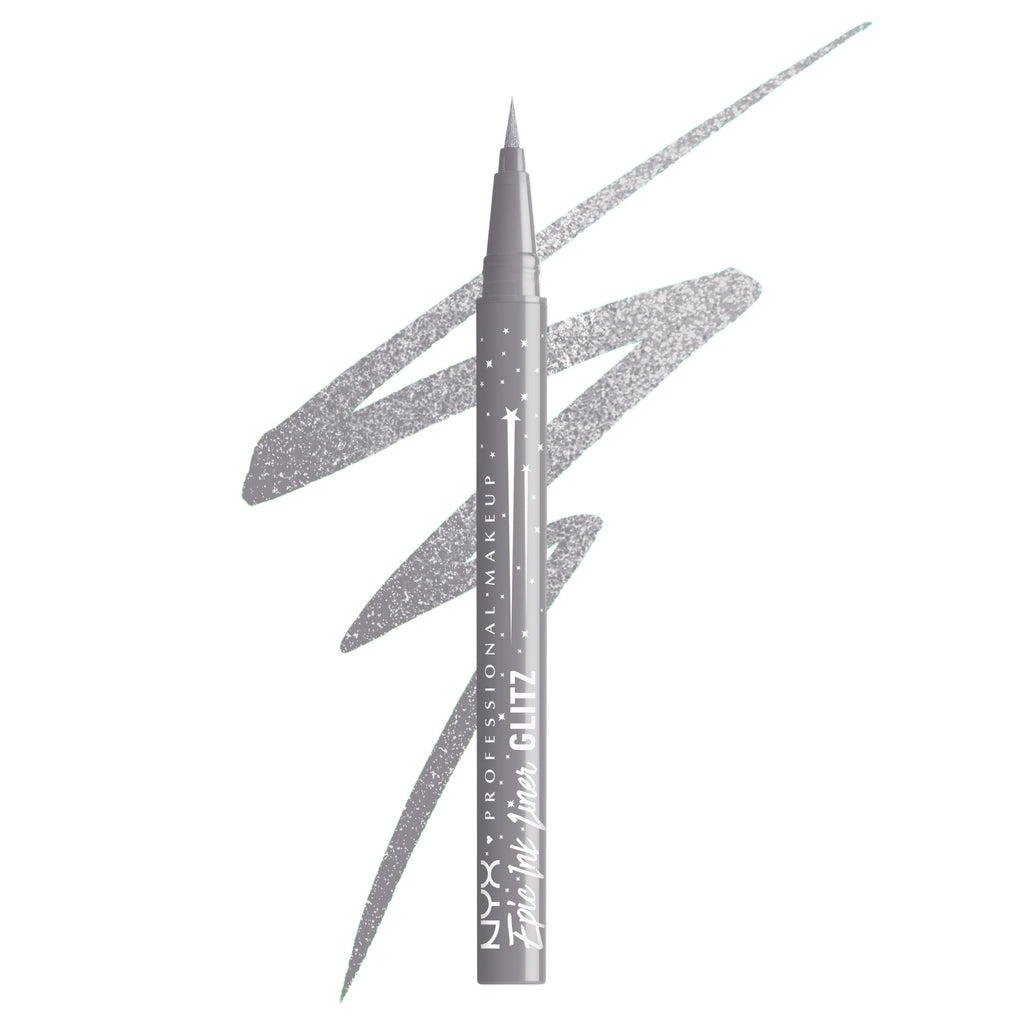 NYX Professional Makeup Epic Ink Glitz, Metallic Liquid Eyeliner, Flashy Flare, 0.03 fl oz