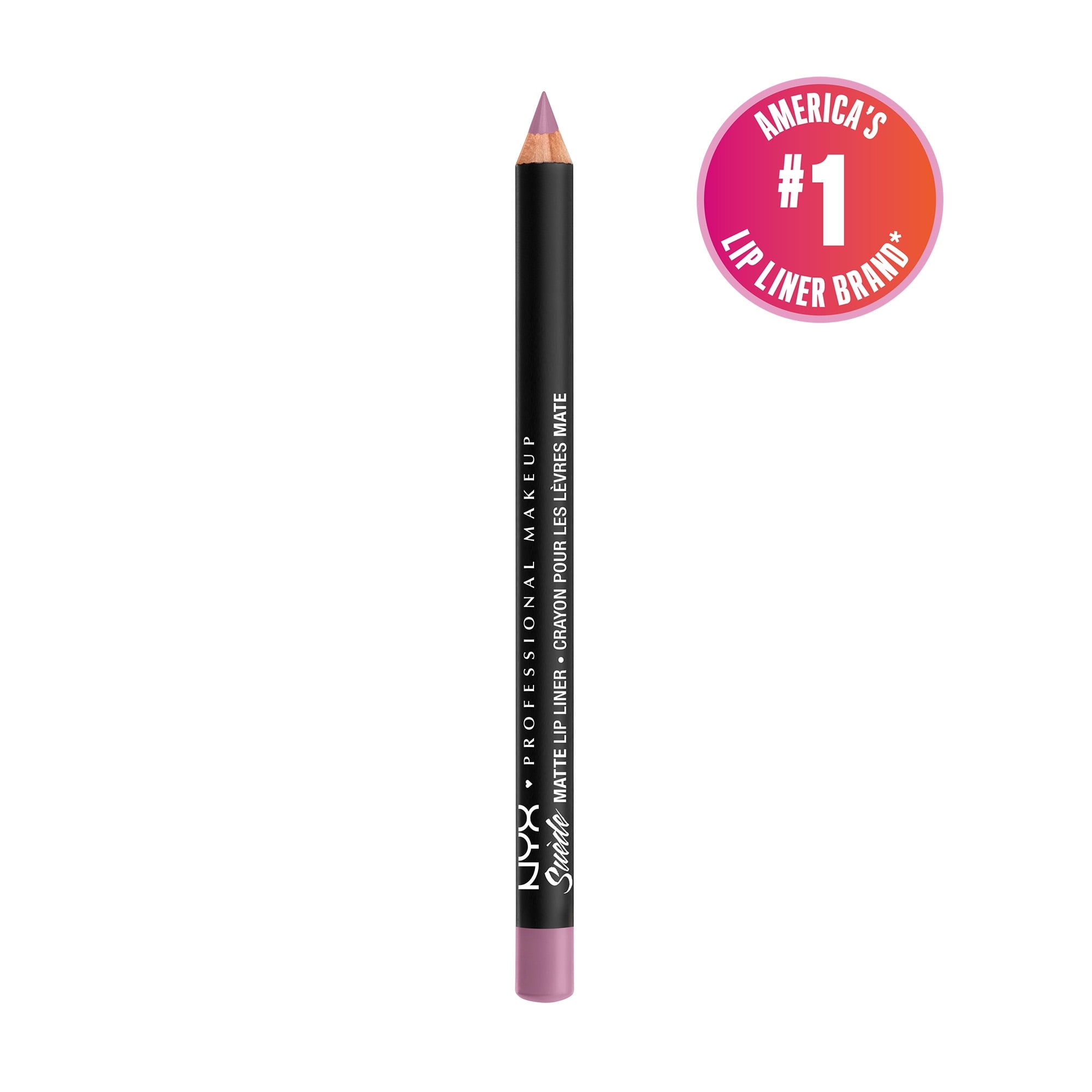 NYX Professional Makeup Suede Matte Lip Liner, Violet, 0.035 Oz.