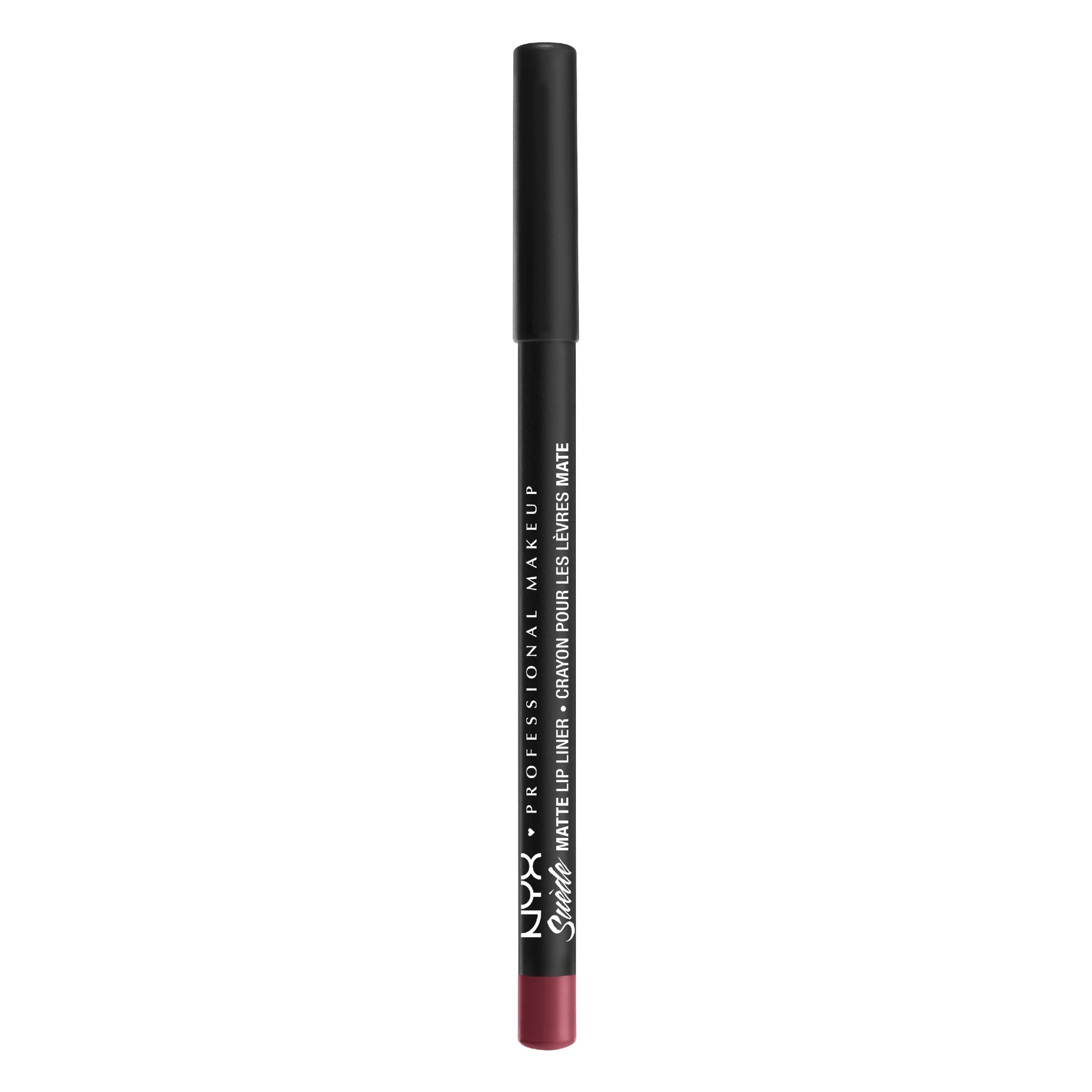 NYX Professional Makeup Suede Matte Lip Liner, velvet smooth matte finish, vegan formula Cherry Skies