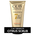 Olay Face Wash, Total Effects Citrus Face Scrub, Exfoliating Cleanser, 5.0fl oz