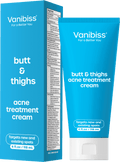 Vanibiss Butt and Thighs Acne Treatment Cream with 2% Salicylic Acid, Exfoliates & Repairs Acne-Prone Skin, 4oz