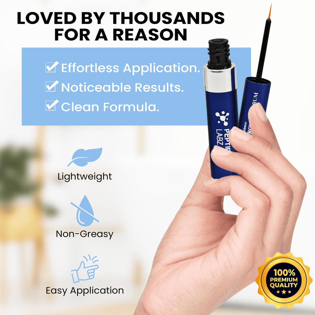 Peptide Labz Eyelash Conditioning Serum with Peptides & Keratin – Cosmetic Lash Enhancer, 5ml