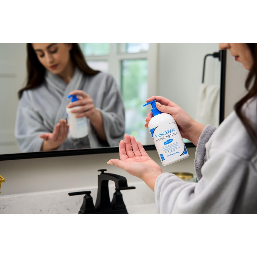 Vanicream For Sensitive Skin Moisturizing Lotion, 16 oz (2 pack) (Bundle)