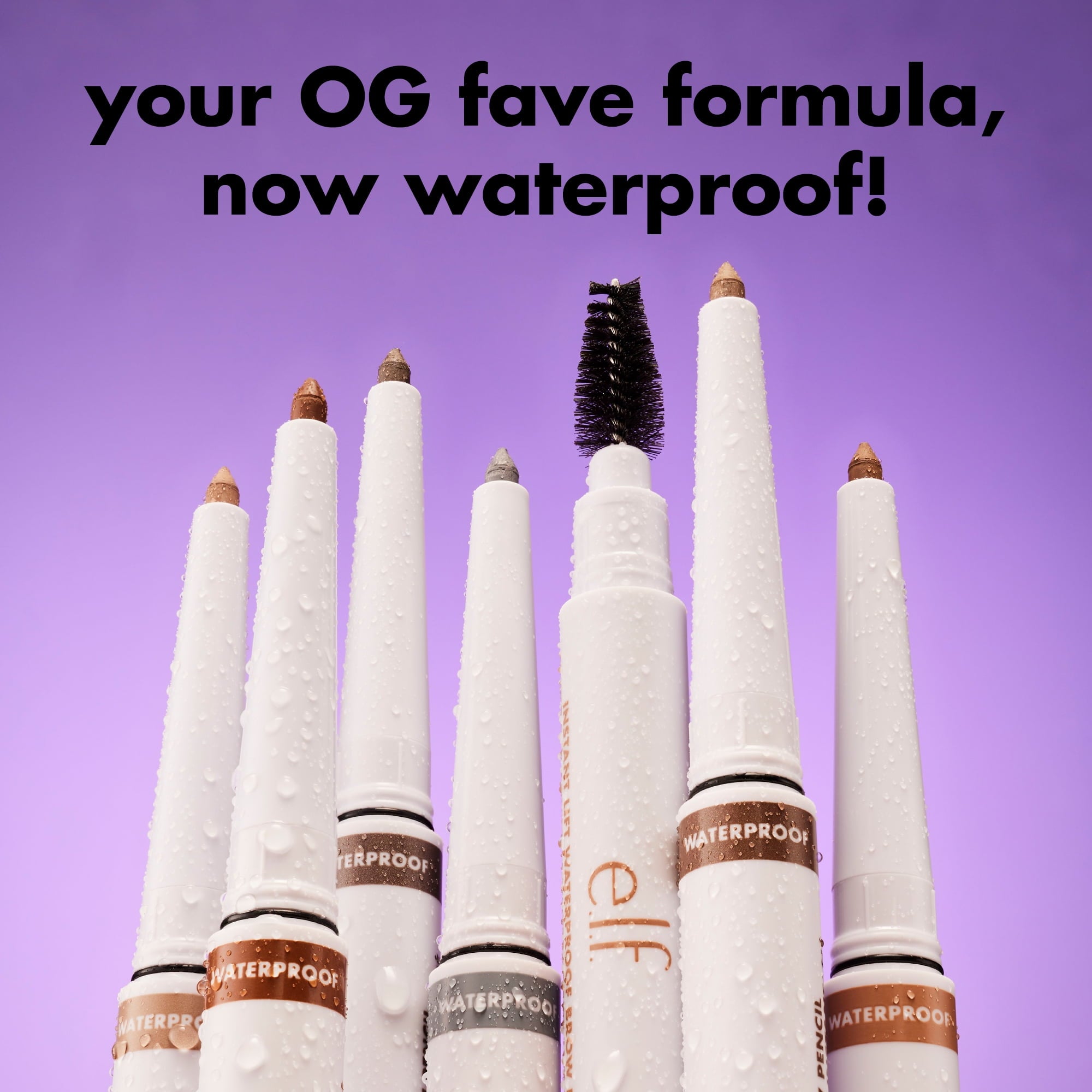 e.l.f. Instant Lift Waterproof Brow Pencil, Grey, 0.008oz