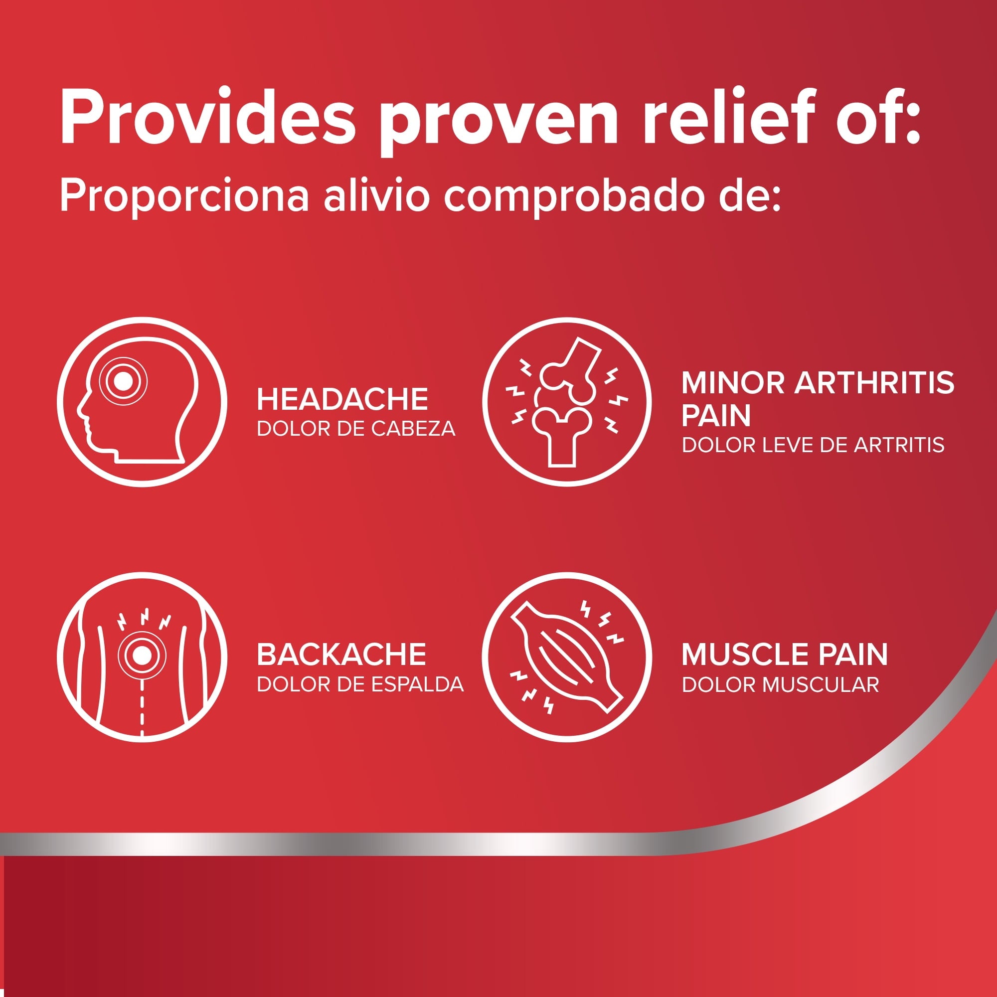 Aspirina Cafeína, Aspirin Plus Caffeine Pain Medicine, 24 Count