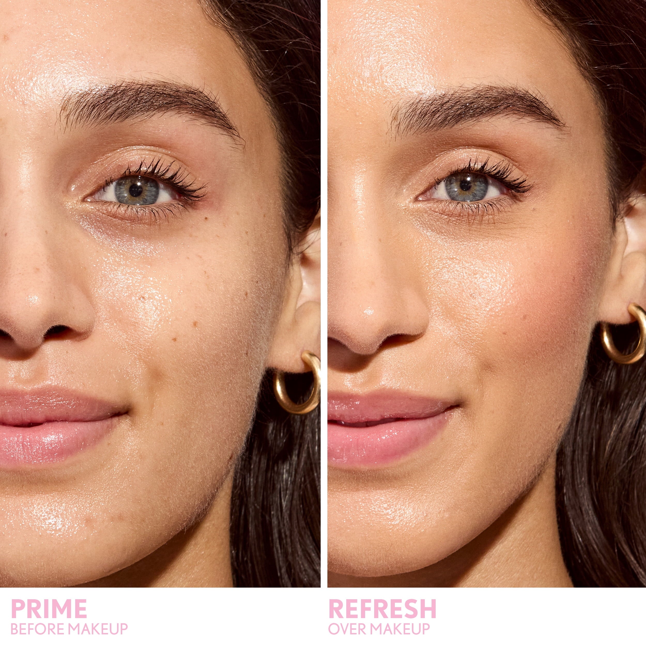 COVERGIRL Clean Fresh Prime+Refresh Serum Spray, 100 Nourishing Milk, 2.7 fl oz