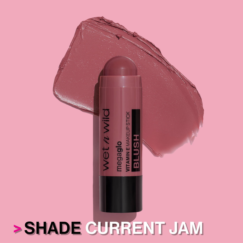 Wet n Wild Mega Glo Vitamin E Blush Makeup Stick - Current Jam