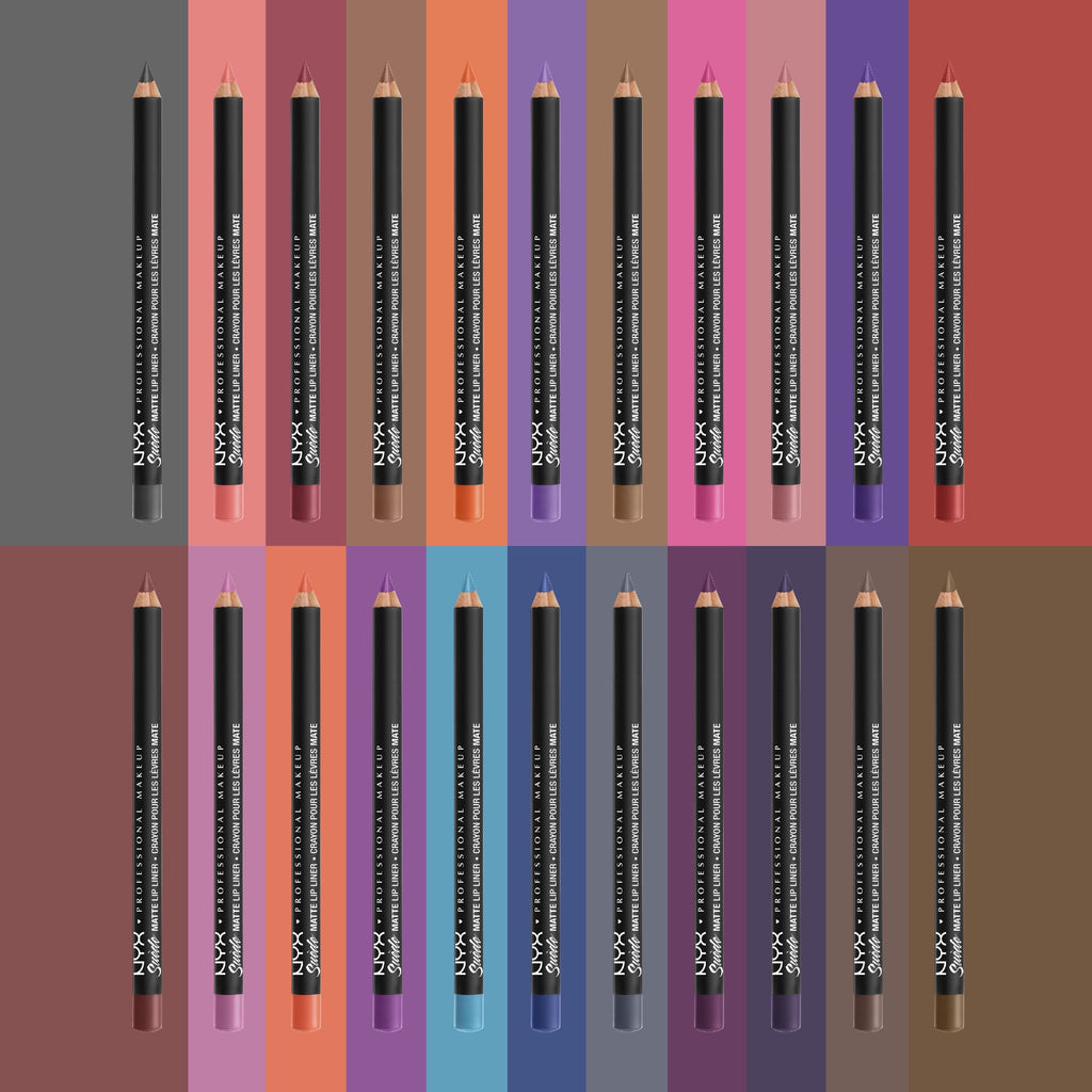 NYX Professional Makeup Suede Matte Lip Liner, Cold Brew Bown