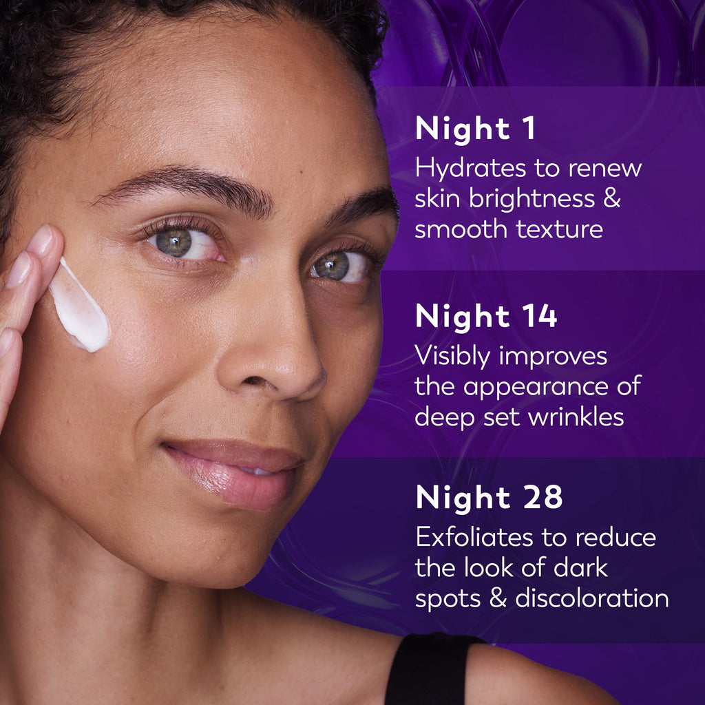 Olay Retinol 24 Max Night Moisturizing Cream with Triple Collagen Peptide, Fragrance-Free, 1.7 oz