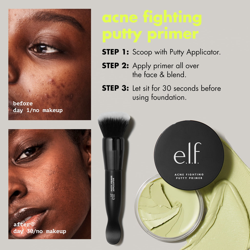 e.l.f. Acne Fighting Putty Primer, 0.74 oz