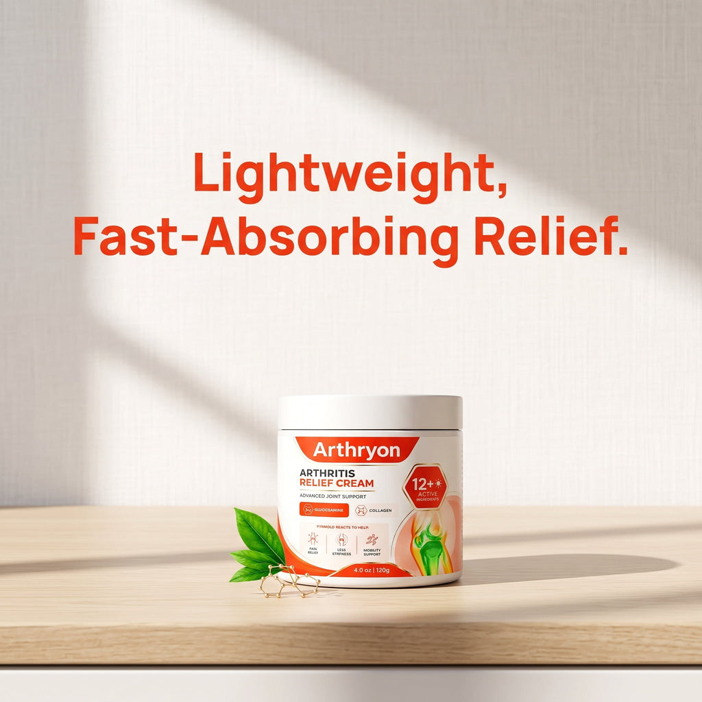 Arthryon Soothing Comfort Cream – Lightweight Body Care for Knees, Hands & Shoulders – 4 oz (1PCS)