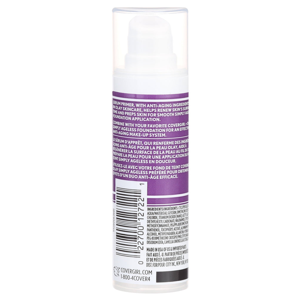 COVERGIRL + Olay Simply Ageless Anti-Aging Primer, 1 fl oz