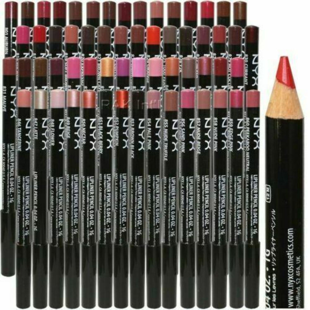 NYX Professional Makeup Suede Matte Lip Liner, 65 STFU, 0.035 Oz.