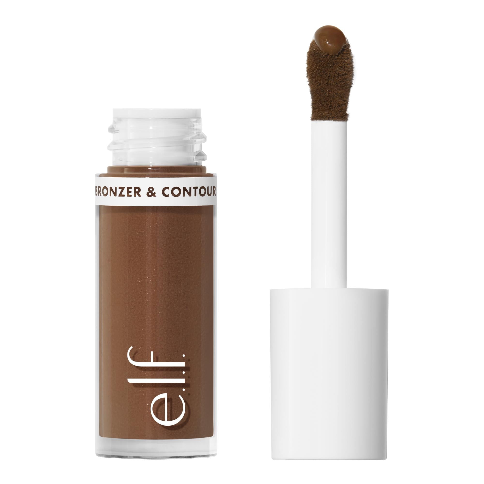 e.l.f. Camo Liquid Bronzer & Contour, 7 Tan/Deep, 0.13 fl oz