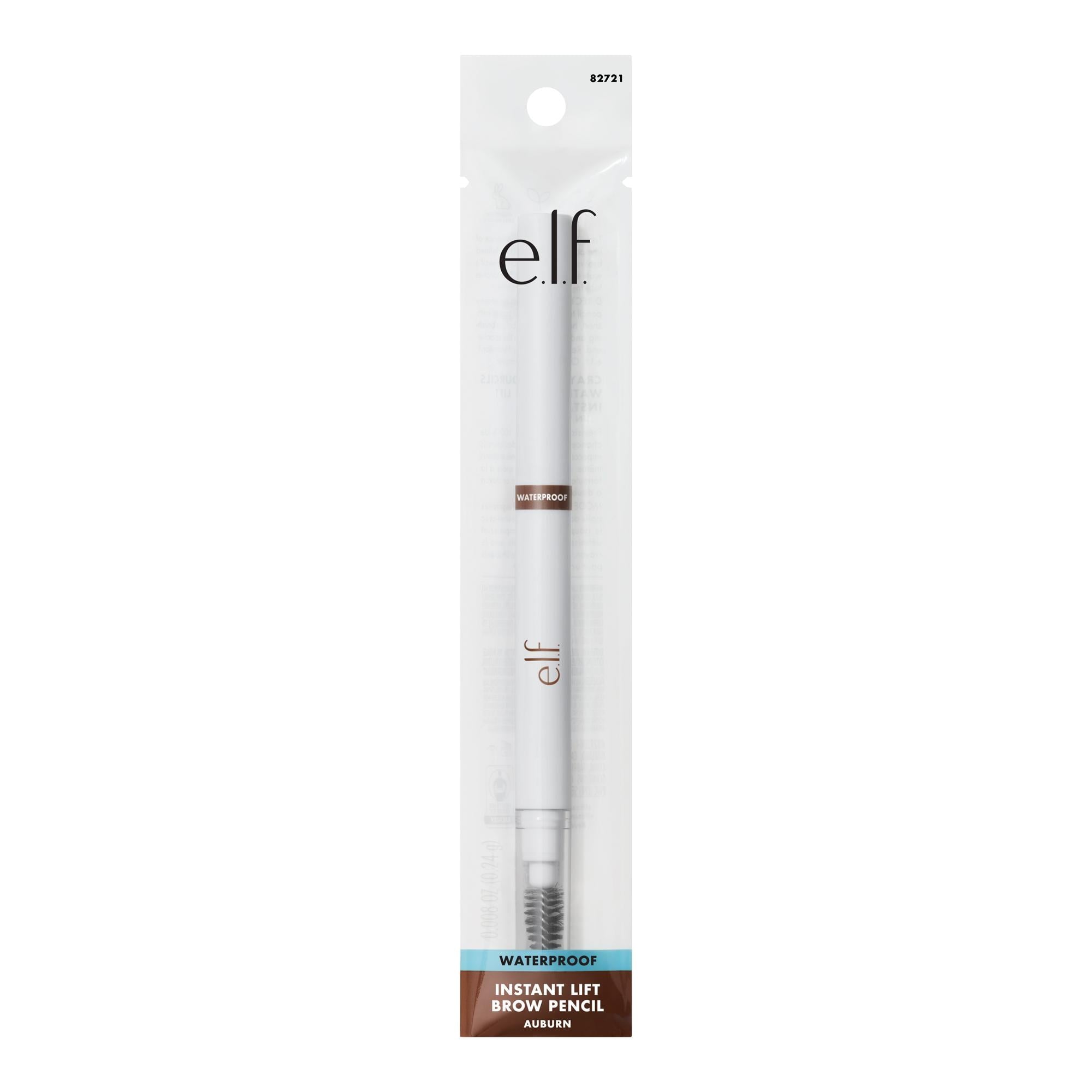e.l.f. Instant Lift Waterproof Brow Pencil, Auburn, 0.008oz