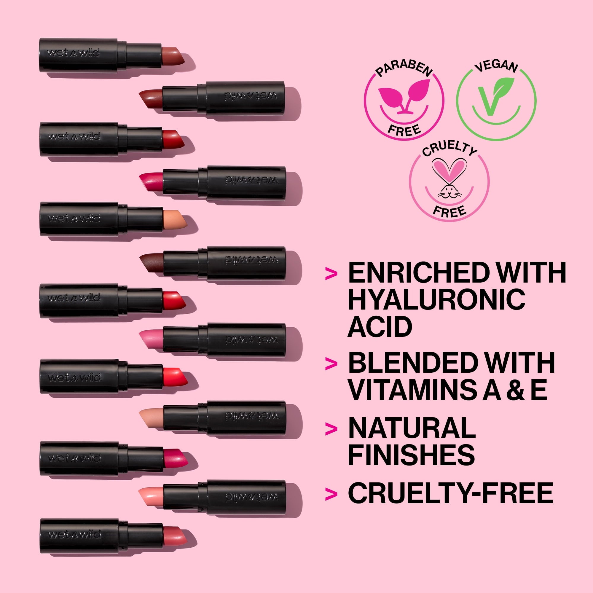 (4 pack) wet n wild MegaLast, Matte Lip Color, 1111419 Cinnamon Spice, 0.11 oz (3.3 g)